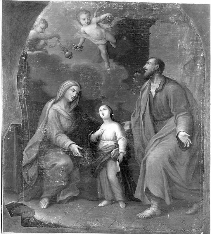 Maria Vergine bambina con Sant'Anna e San Gioacchino - Perugia, attribuito